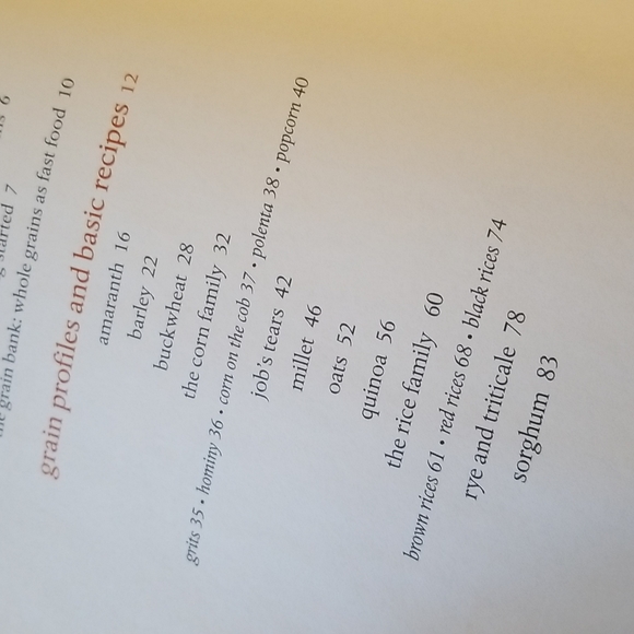 Whole Grains ~ Every day every day Lorna SASS Hardcover Cookbook Book - Picture 6 of 6